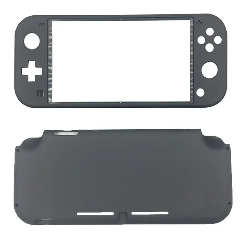 

Complete Housing For Nintendo Switch Lite Black Frame Front Back Top Bottom Cove Blackr Faceplate Replacement Part
