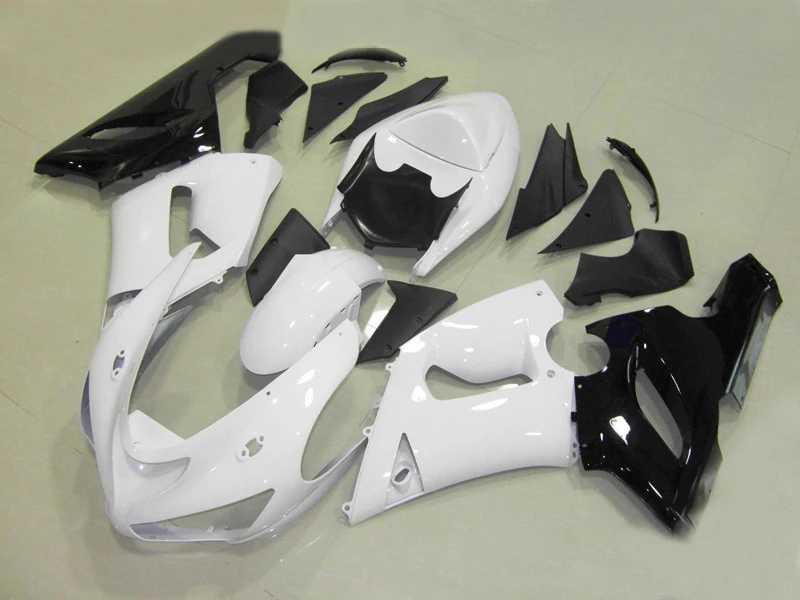 

Стильный новый комплект обтекателей для цельного мотоцикла из АБС-пластика, подходит для Kawasaki Ninja ZX-6R ZX6R 636 2005 2006 05 06, комплект кузова черного ...