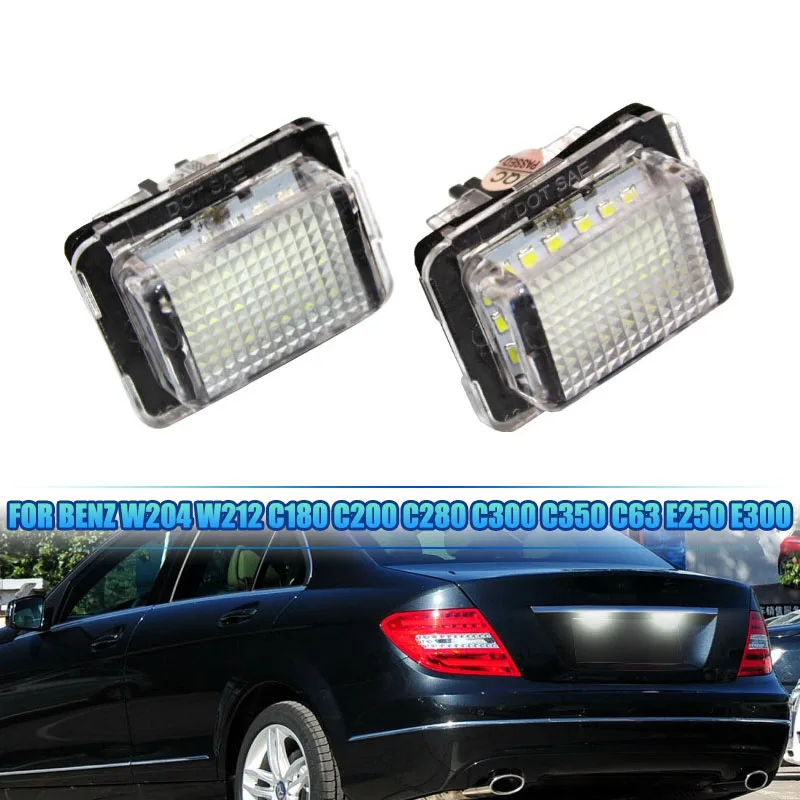 Фонарь для номерного знака Mercedes Benz C-Class S204 C207 W204 E-Class W212 S212 CL-Class C216