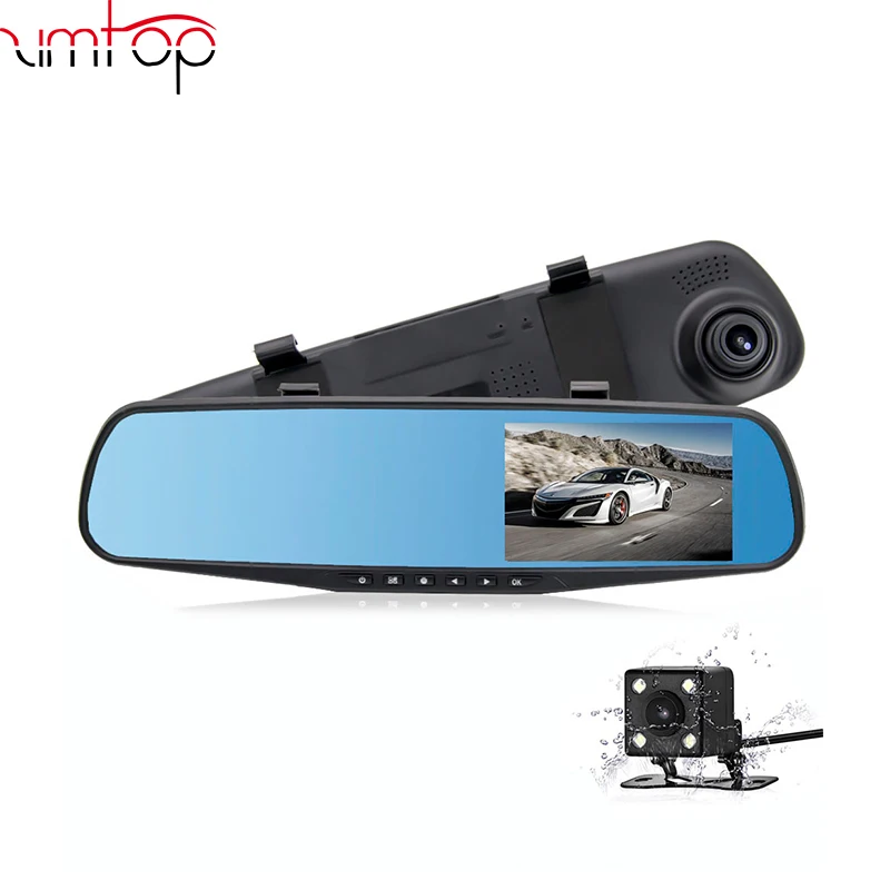 

HD 1080P Dual Camera Rear View Mirror DVR Car Camera
