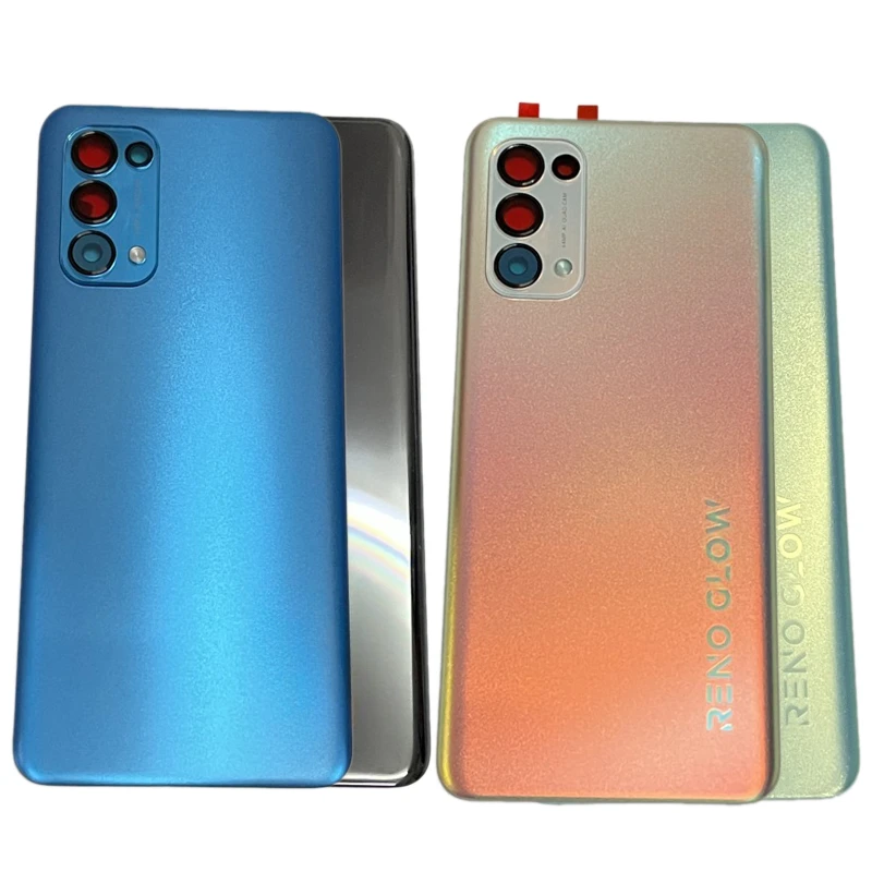 Новое заднее стекло для Oppo Find X3 lite CPH2145, задняя крышка батарейного отсека, задняя крышка корпуса, фотоэлемент с клеем (art.: 3920c2019e673) - 3920c2019e673