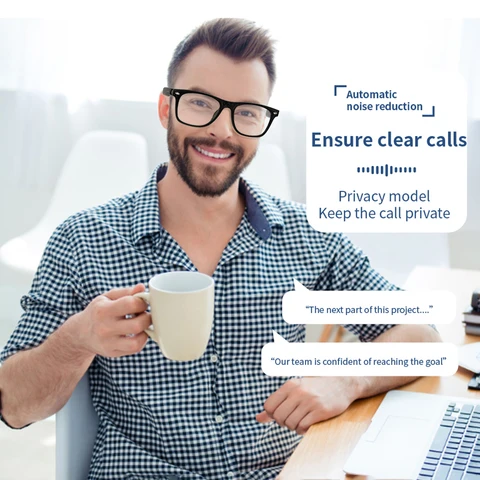 E13-C AI Умные очки AI Голосовой помощник BT Аудиоочки Удаленная съемка с носимыми очками Звук с открытым ухом Микрофон Динамики