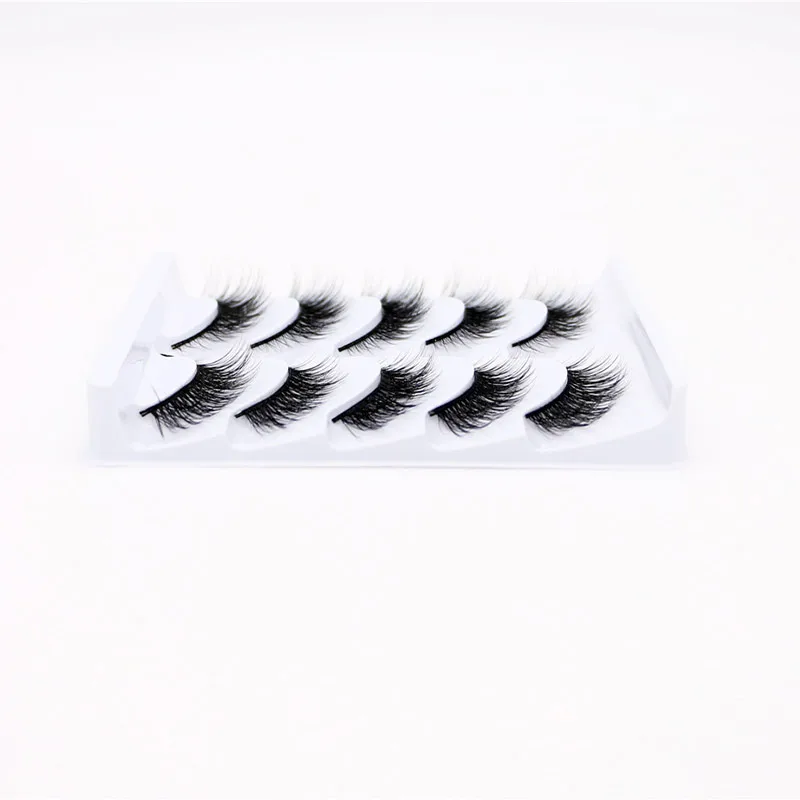 20/10/5 Pairs False Mink Eyelashes Natural Wispy Long Fake Lashes Handmade Winged Thick Lash For Eyelash Extension Makeup Tools