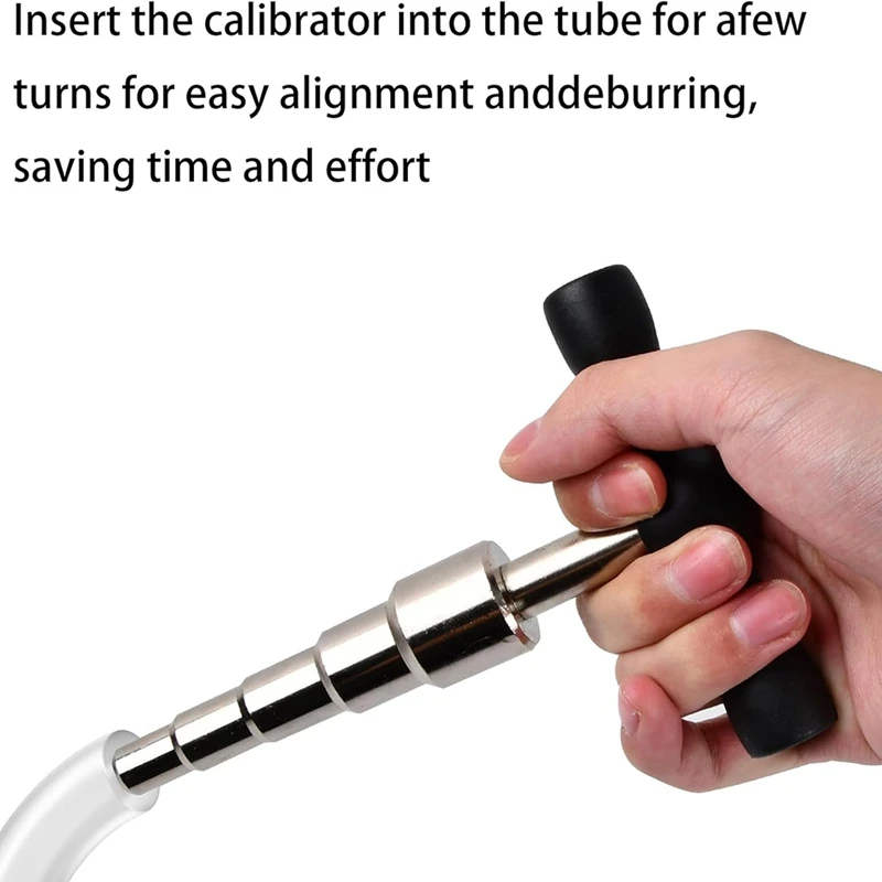 Инструмент для калибровки труб расширитель снятие заусенцев многослойных