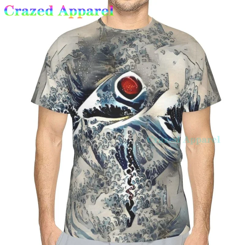 

Japanese Wave Landscape Short Sleeve 3D T-Shirt Summer Kids Animal Graphic Tops Tees