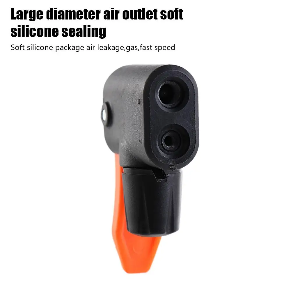 

Accessories Bicycle Valve Convertor Dual Head Pumping Parts Bicycle Pump Air Nozzle Bike Pump Nozzle Hose Adapter