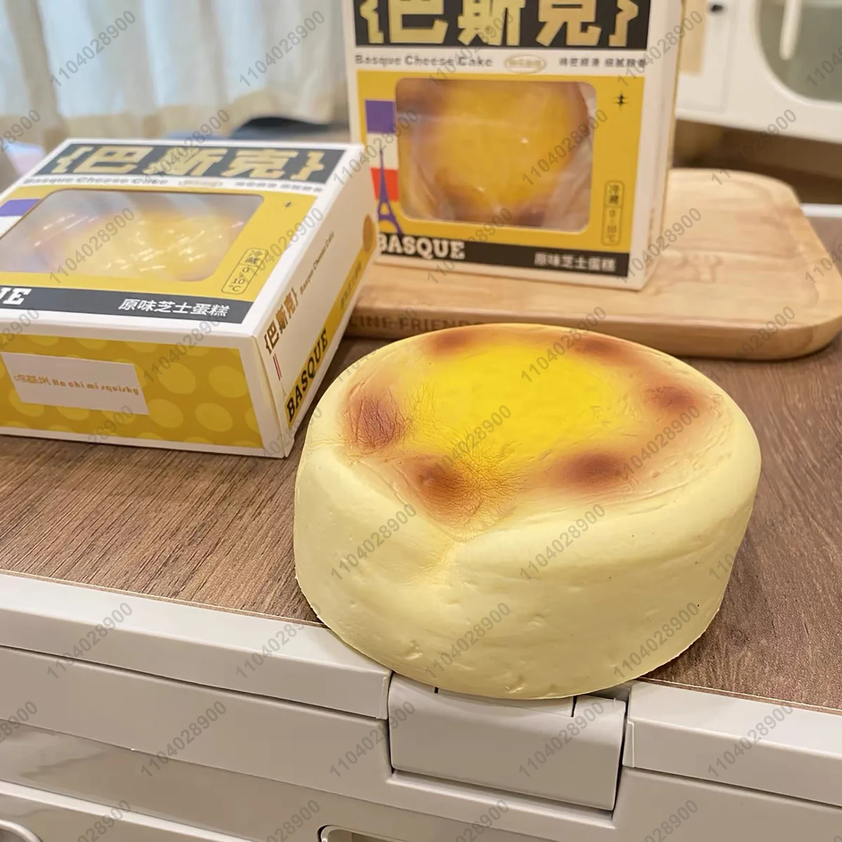 Баскский сырный торт мягкая игрушка медленно растущий шоколадный медленный