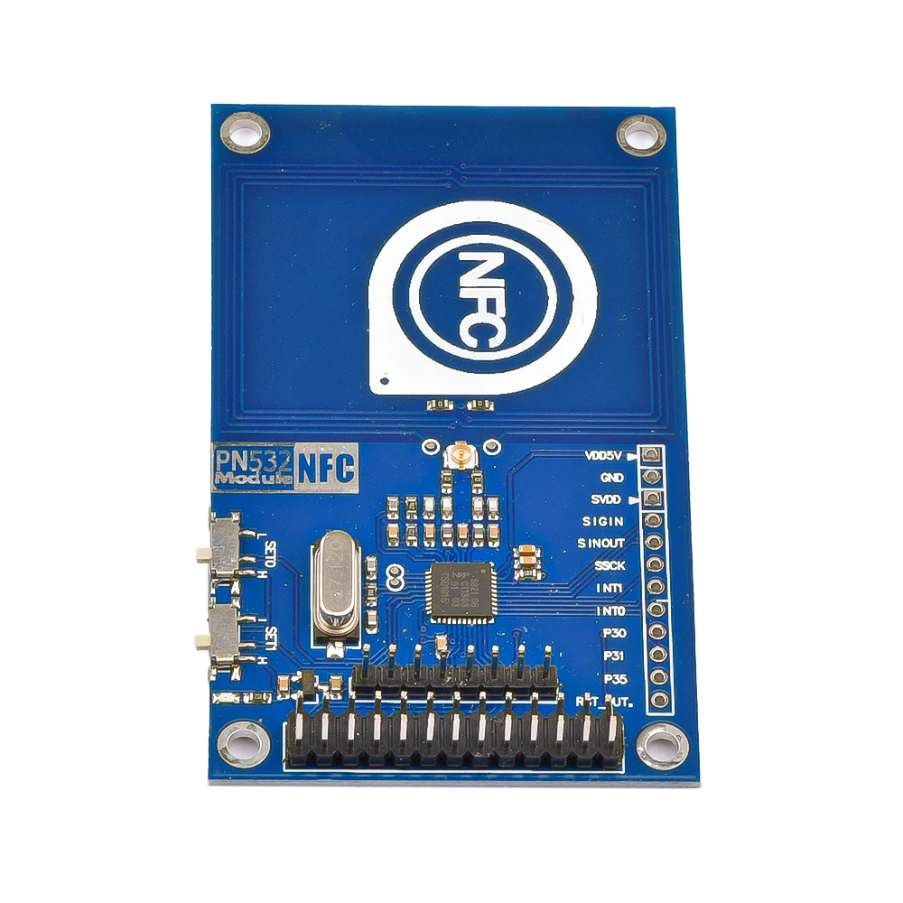 

PN532 NFC Precise RFID IC Card Reader Module Shield V3 13.56MHz SPI IIC I2C UART 3.3V NFC Board For Arduino R3 Raspberry PI