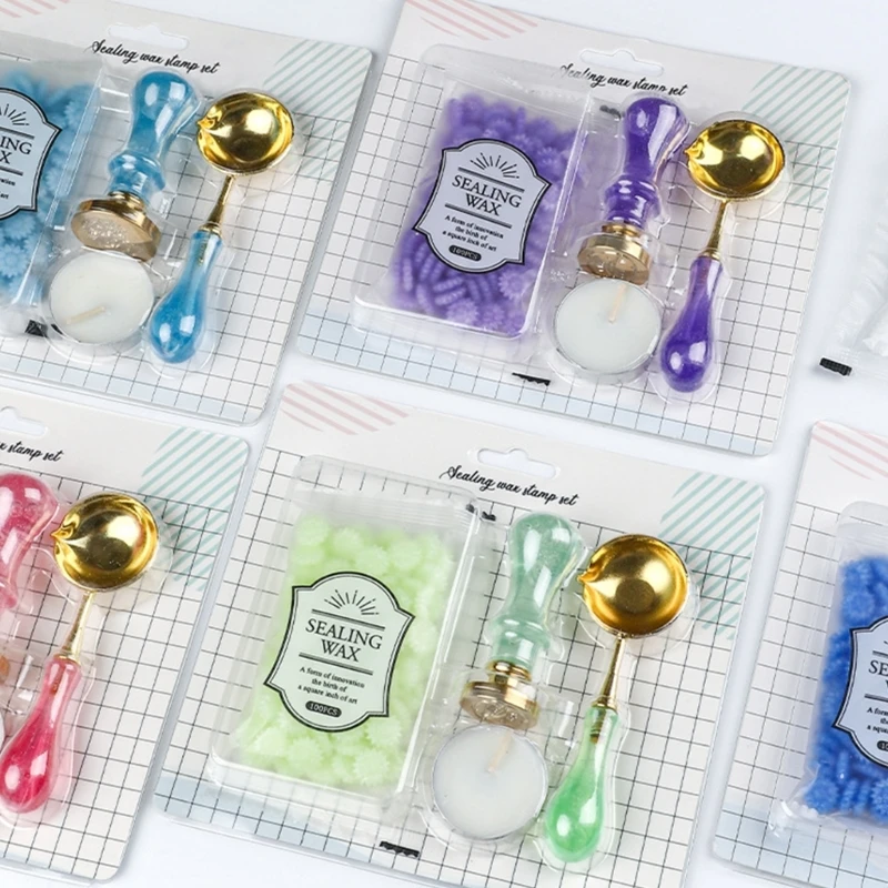 Набор штампов с сургучной печатью лаковая печь сургучная печать плавильная