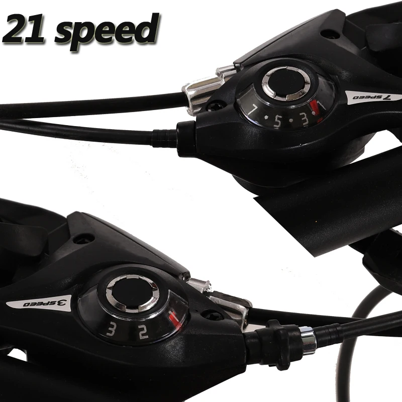 Горный велосипед GORTAT складной колеса 26 дюймов со стальной рамой 21 скорость для