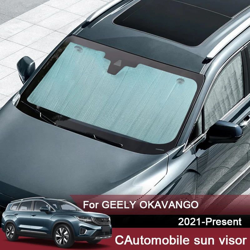 

Car Sunshades UV Protection Cover For Geely OKAVANGO 2021-2025 Window Curtain Sun Visor Windshield Protector Accessories