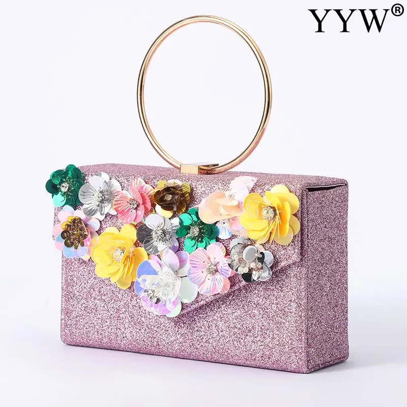 

Luxury Evening Bags For Women Elegant Floral Design Clutch Purse For Ladies Wedding Party Banquet Day Clutches Female Handbags