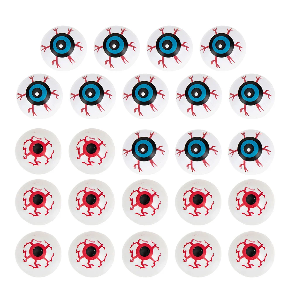 

Artificial Eyes Fake Party Supply Wear-resistant Eyeball Props Interesting Horror Toy Eyeballs Plastic Shims