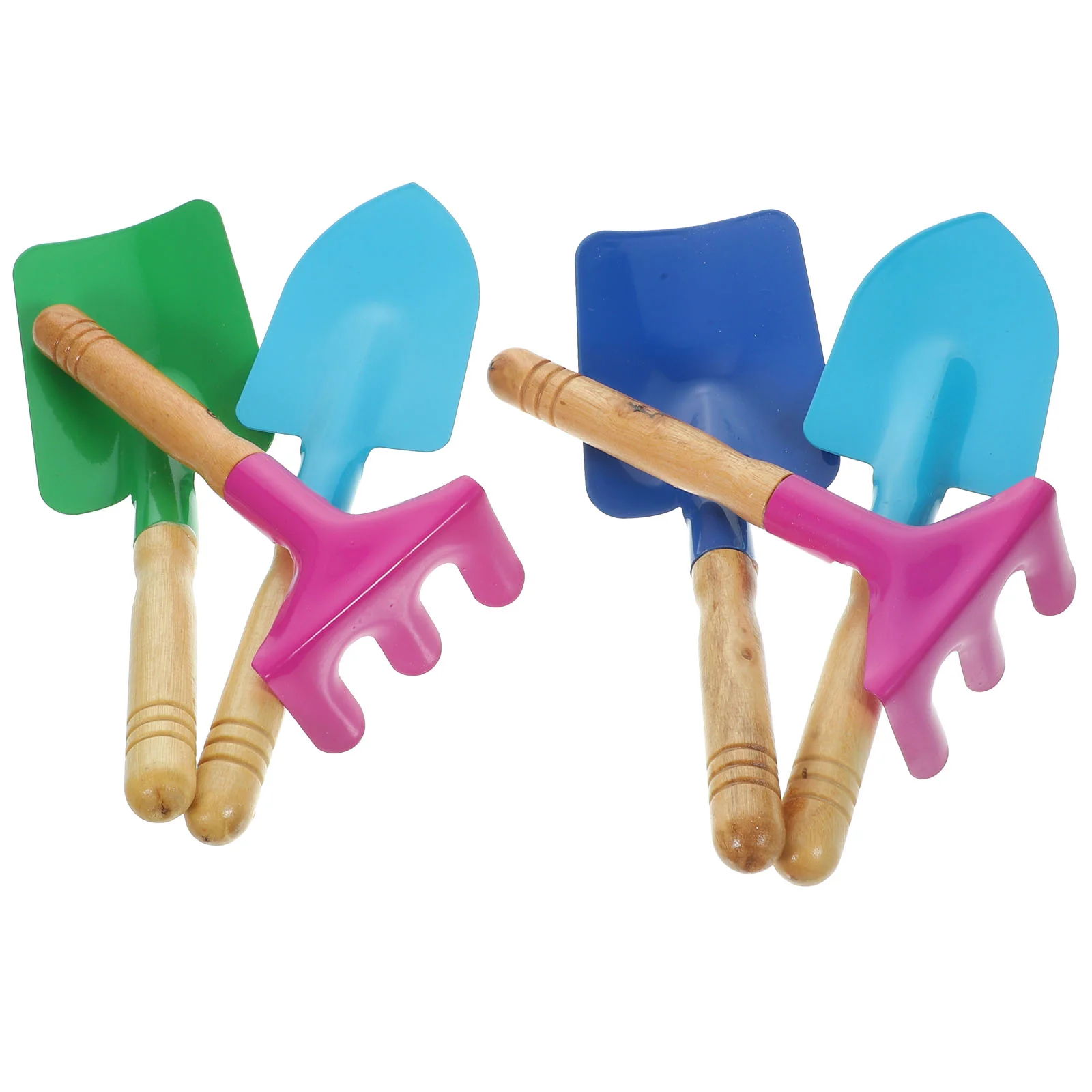 

Kids Gardening Tools Garden Set with Trowel Rake Summer Gift for Boys, Set of 6 Children