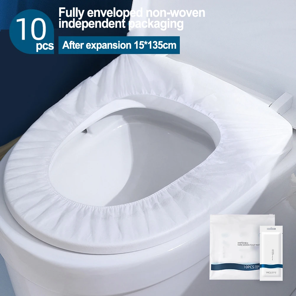 

1 Bags High Quality Disposable Toilet Seat Cover For Office Home Business Travel Perinatal Women Bathroom Accessories