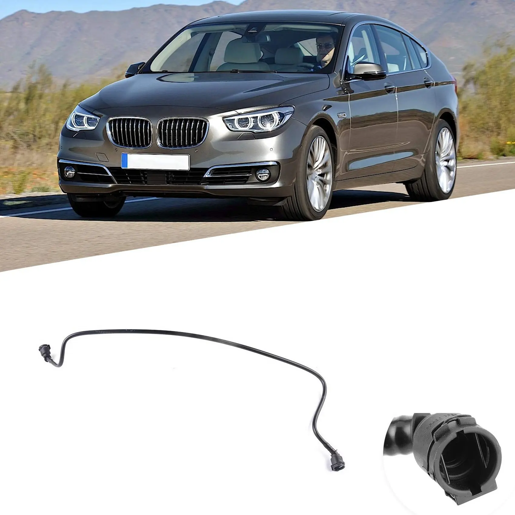 Система охлаждения шланг охлаждающей жидкости вентиляционная трубка 17127578405 для