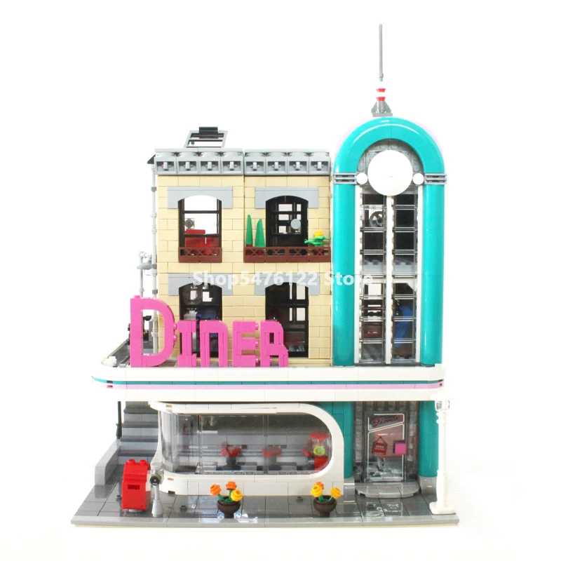 

Строительные блоки Moc, модульные, для детей, 10260