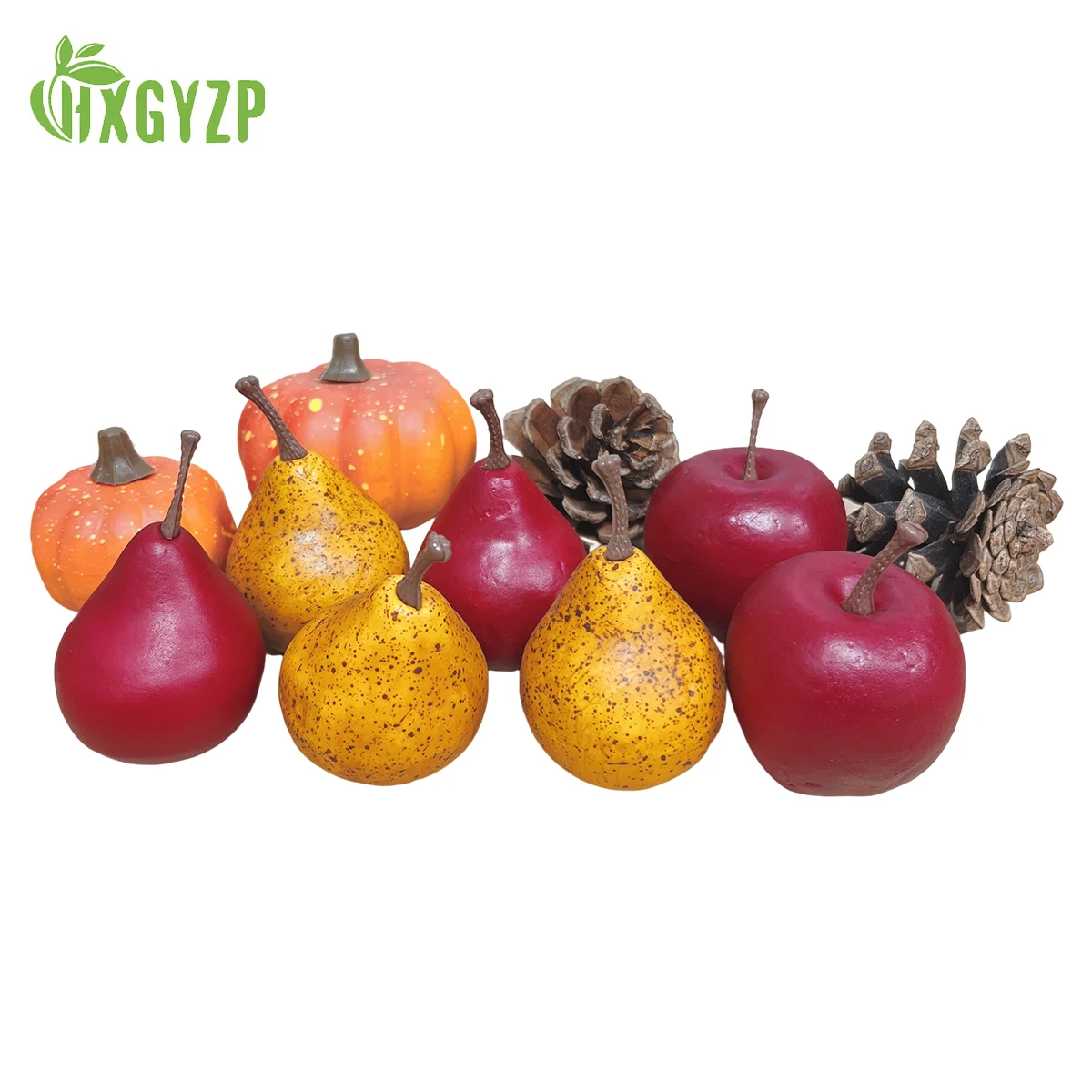 Искусственные груши яблоко тыква сосна конус искусственные фрукты реквизит для