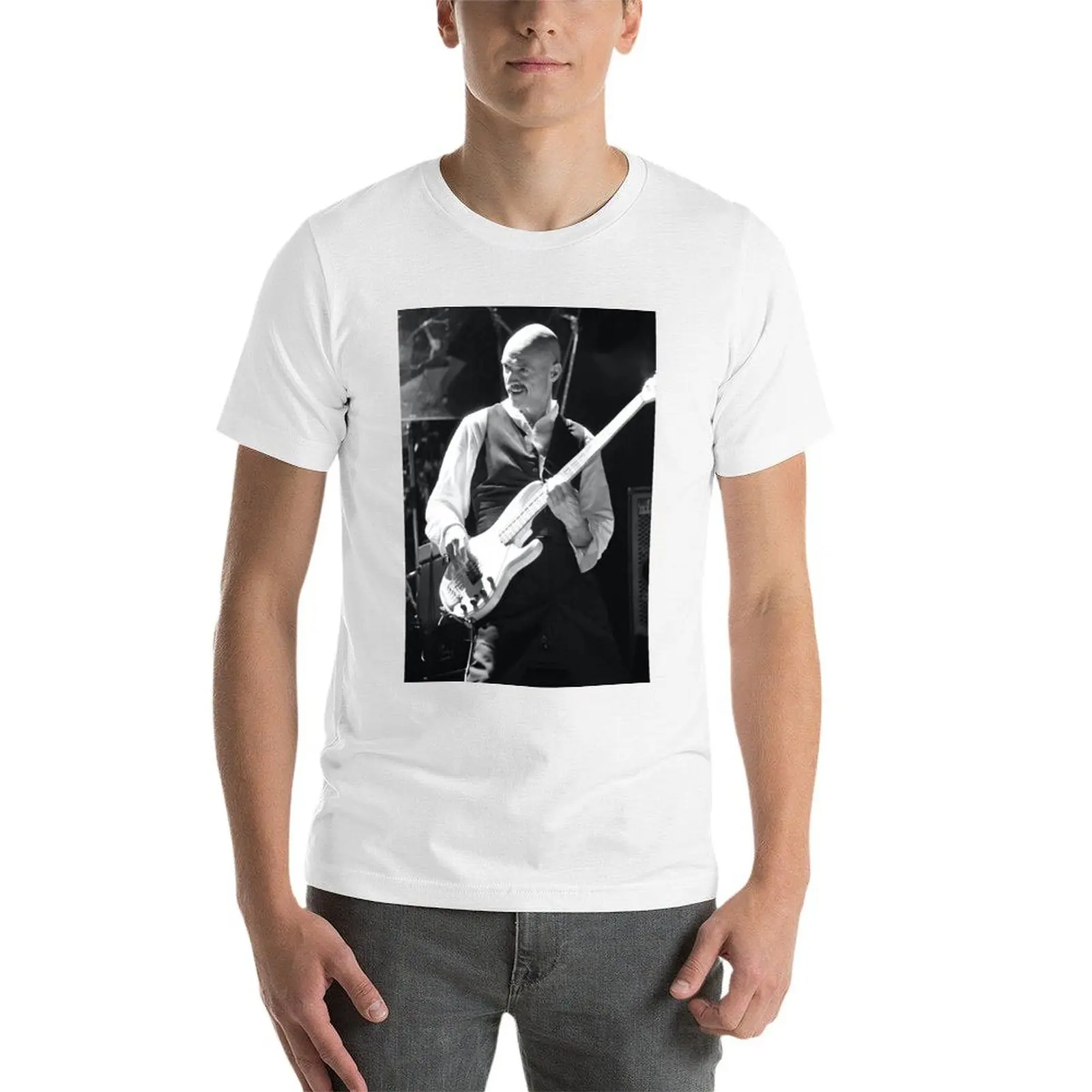 Tony Levin - BW футболка фотография Быстросохнущий дизайн на заказ ваш собственный