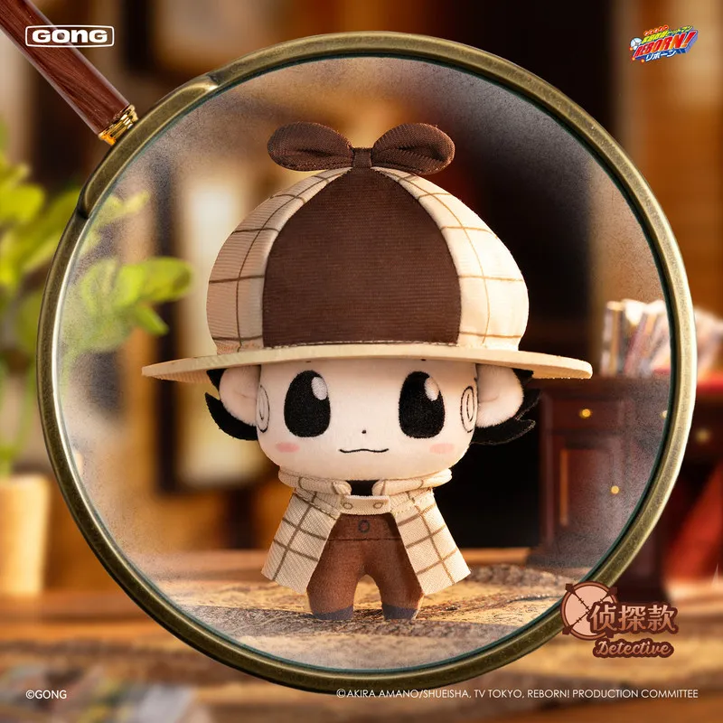 Фото Плюшевая игрушка-подвеска HITMAN REBORN, аниме-атрибутика, коллекционная фигурка в слепой коробке, милый декор для сумки, подарок для фанатов аниме №3