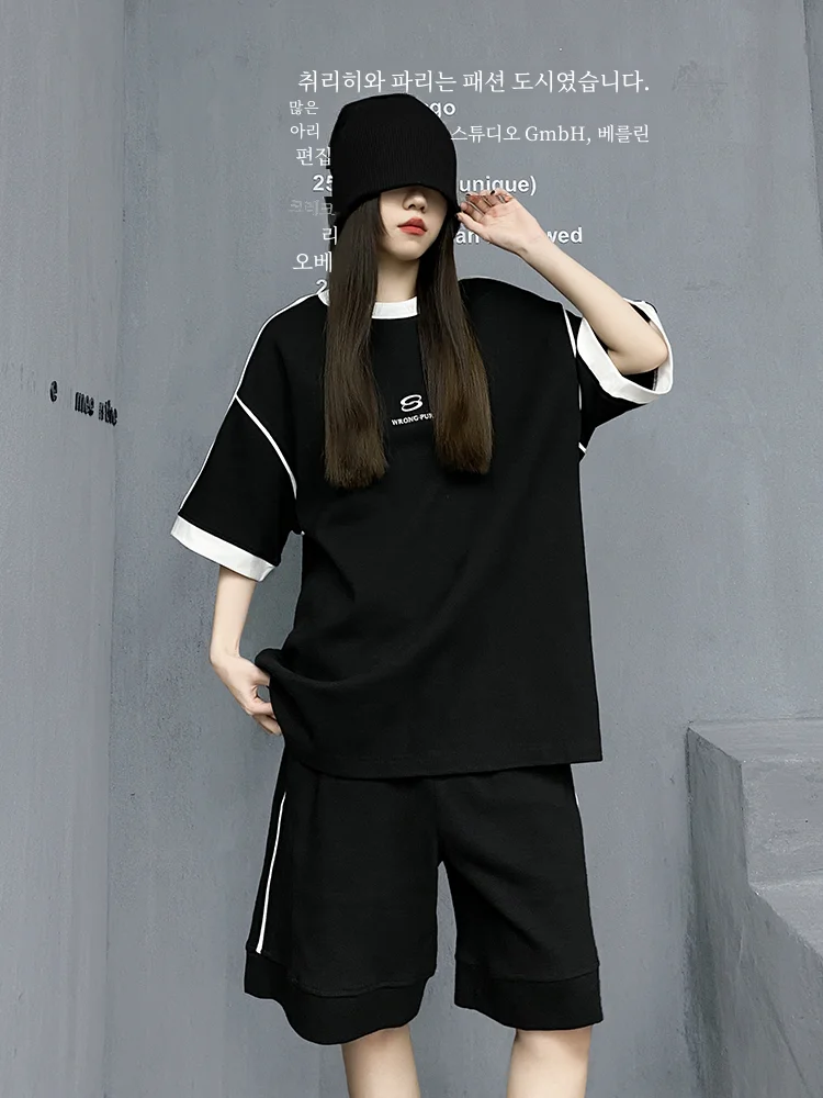 Оригинальный модный бренд Duofu Cat летняя белая Повседневная футболка с коротким