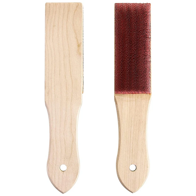 

File Cleanercarded Heavy Steel File Brush 2 Pack, 8 Inch Universal File Card And Brush