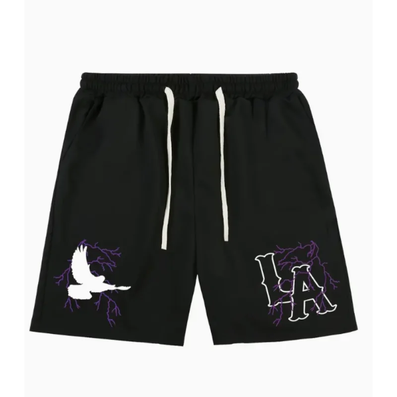 Хлопковые Модные свободные летние мужские шорты пляжные брюки женские