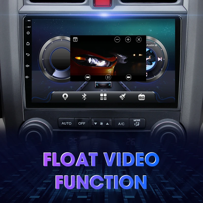 Автомобильная магнитола JMCQ 2 Din Android 11 для Honda CRV CR-V 2006 2007 2008 2009 2010 2011 мультимедийный