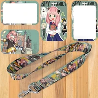 a1276 spy%c3%97family anya lanyard for phone straps keychain camera strap id card gym usb hanging rope anime accessories gifts