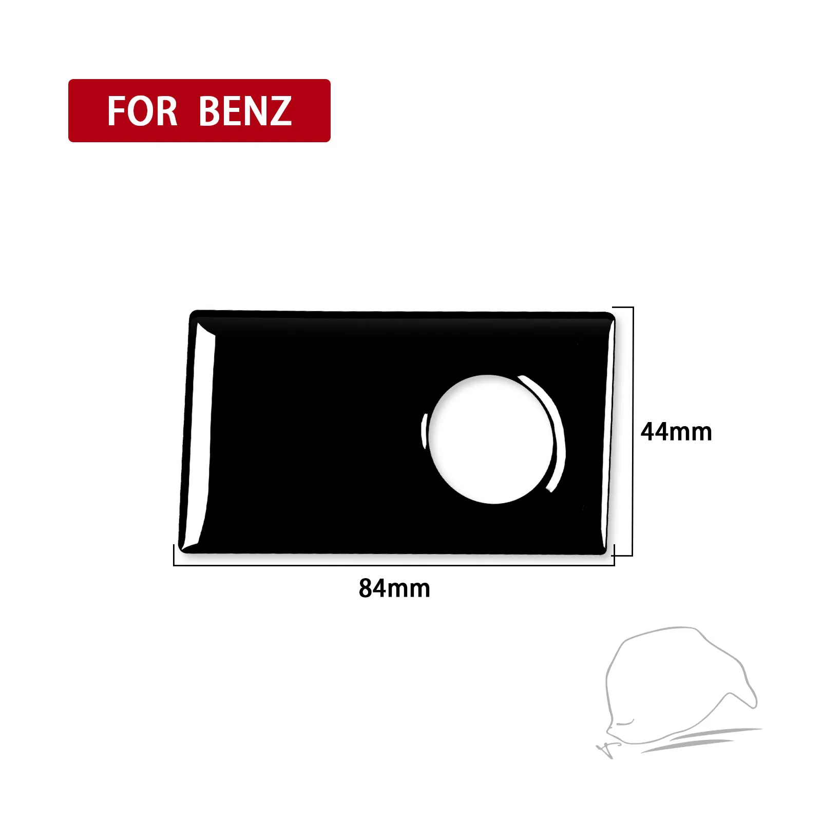 Для Mercedes C Class W203 2005 2006 2007 приборной панели перчаточный ящик ручка отделка мягкие