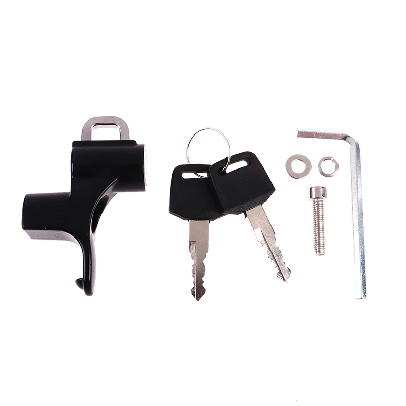 

1 Set Of Motorcycle Universal Helmet Lock Handlebar 22-26 Mm Anti-theft Security Motorcycle Accessories