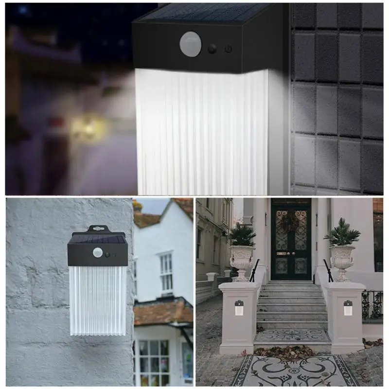 

Solar Lamps Outdoor 50LED Waterproof Sensing Wall Lamp Garden Garden Small Street Light Square Light Outdoor Lighting