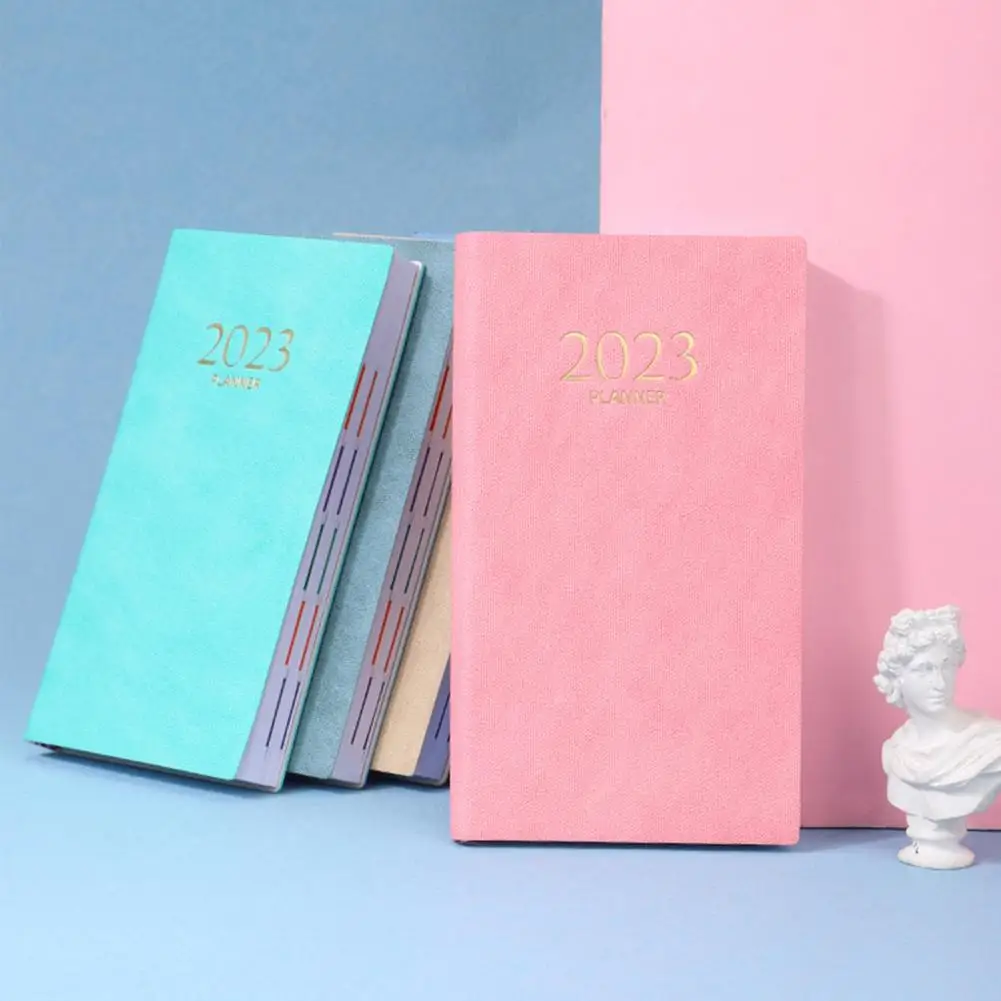 

Wear-resistant Excellent Practical 202 Plan Book Weekly Arrange 202 Plan Book Bookmark Design for Office