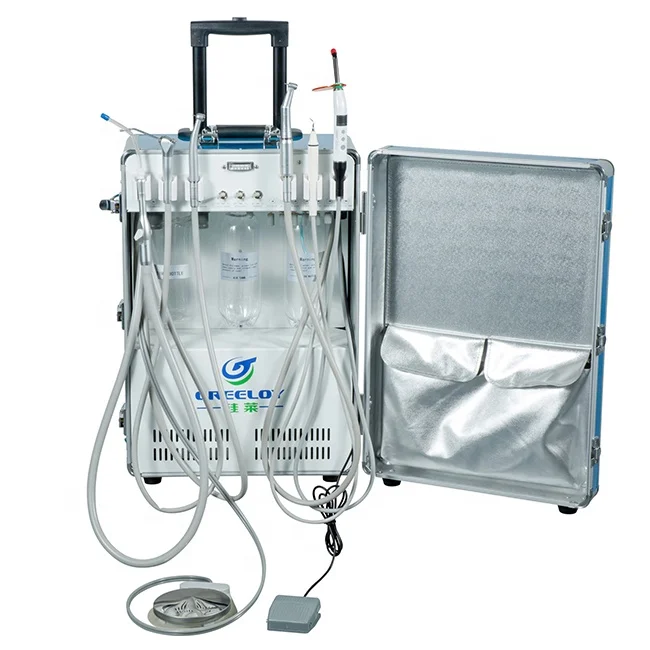 

Veterinary Dental Equipment Portable Dental Unit With Ultrasonic Scaler