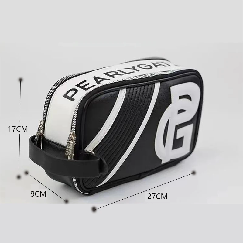 2023 New PG Golf Bag Clutch Double-layer Large-capacity Bag Multi-functional Color-blocking Handbag