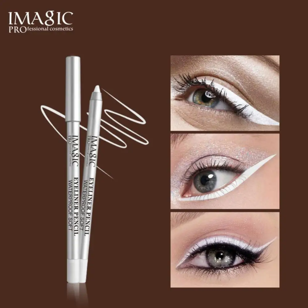 

White Eyeliner Lying Silkworm Pen Not Easy To Smudge Waterproof Sweat-proof Long-lasting Quickily Drying Eyeliner Eye Makeup