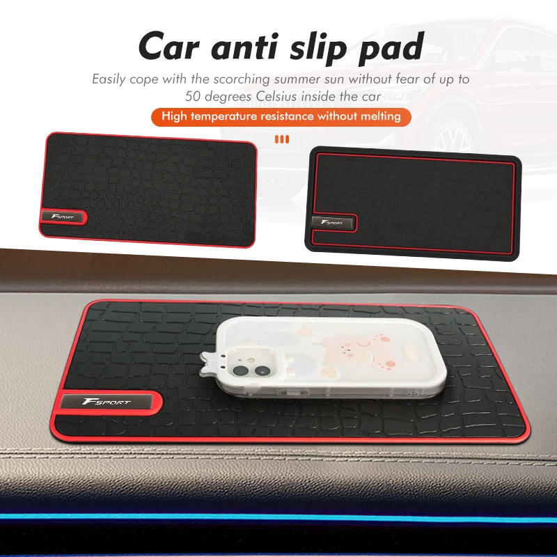 Противоскользящий коврик для приборной панели автомобиля нескользящий орнамент