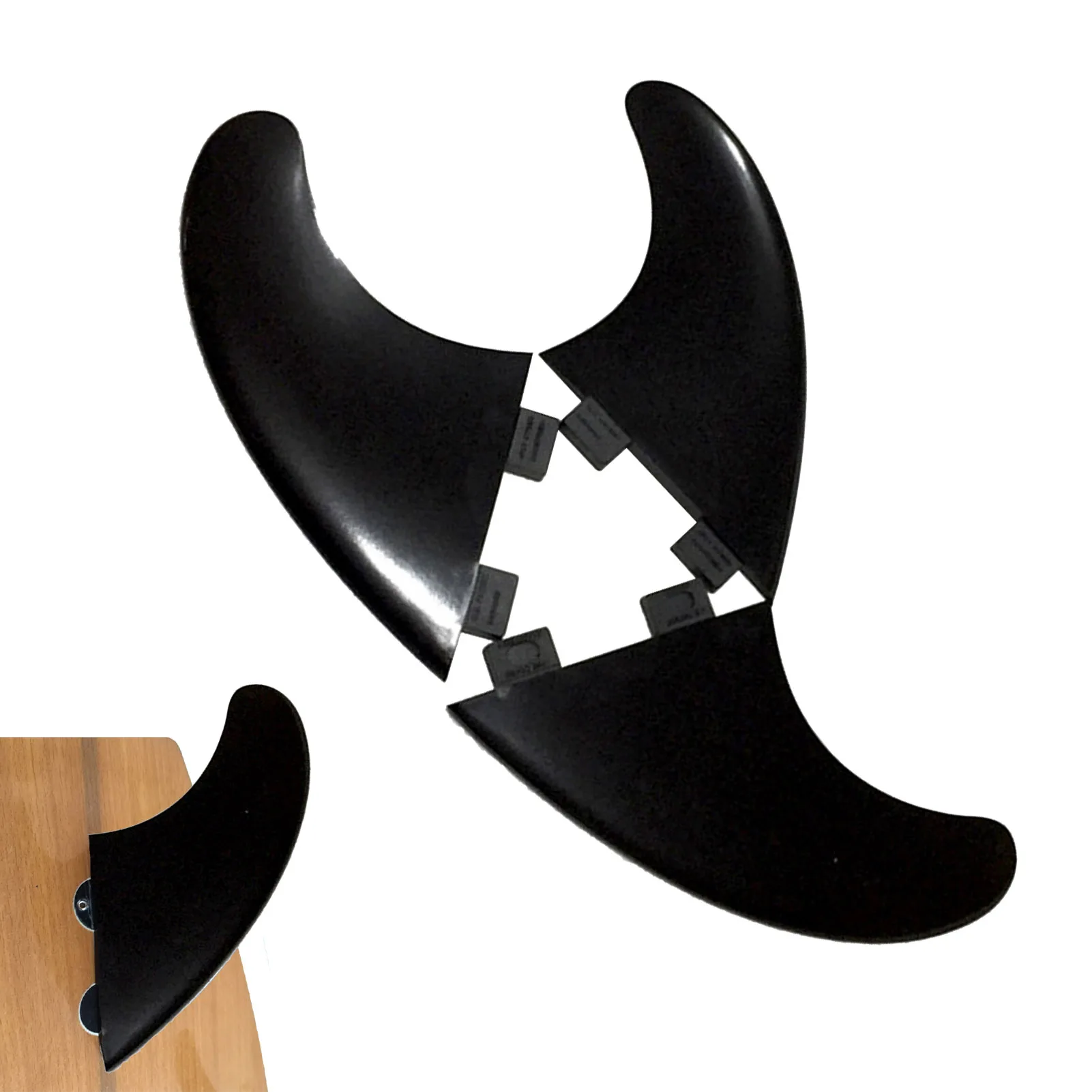 

Surfboard Fins Fiberglass Reinforced Surboard Fins Easy To Install Surfboard Tail Fin For Beginners And Expert Surfers