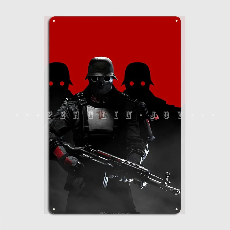 

The New Order Poster Metal Plaque Cinema Living Room Pub Garage Customize Wall Decor Tin Sign Poster