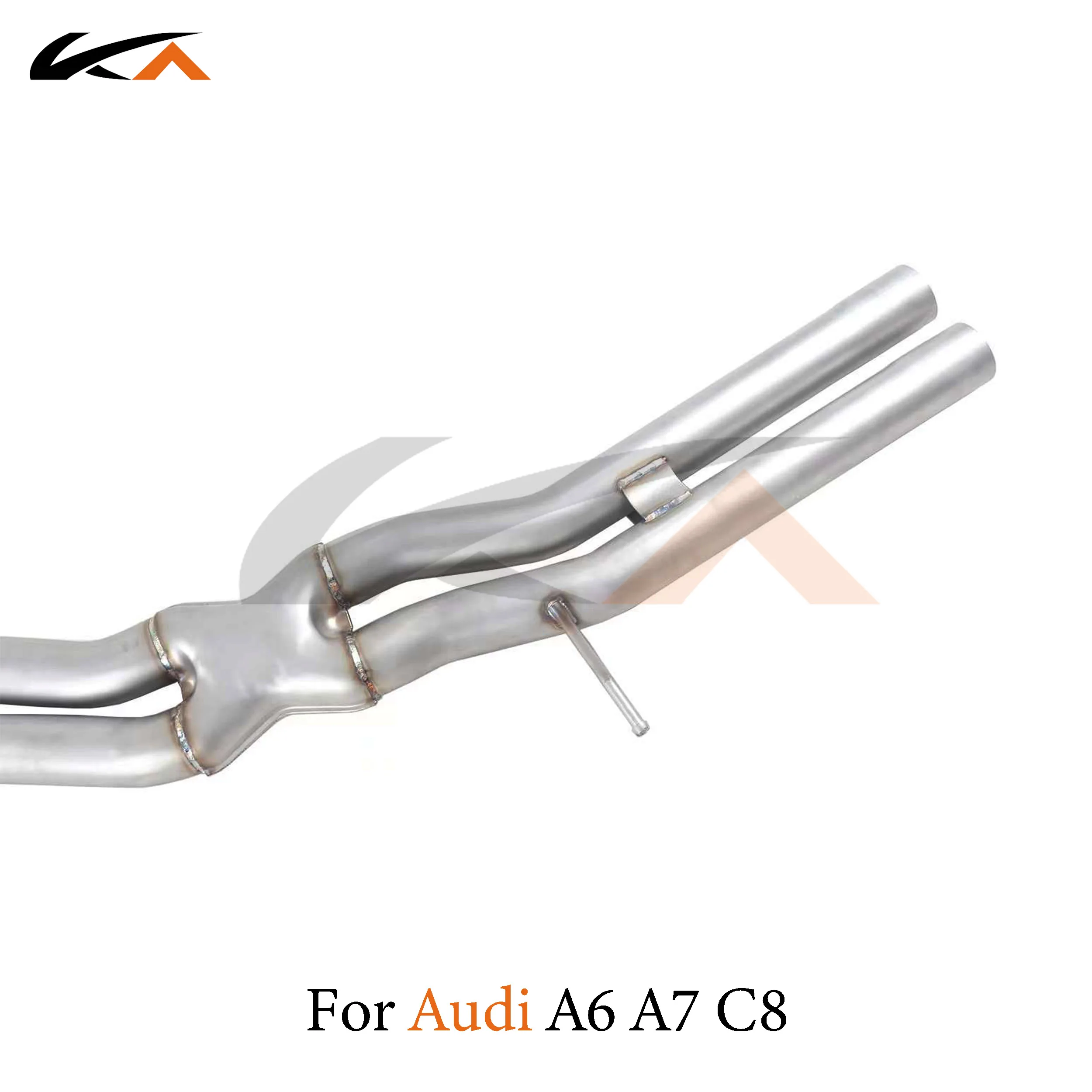 Система выхлопных газов KA Стальная Задняя часть для Audi A6 A7 C8 3 0 T