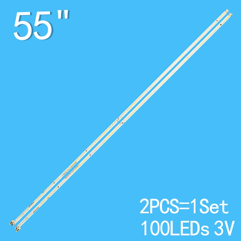 New 2PCS/lot For 55" TV RF-AC550C14-5002L-01 RF-AC550C14-5002R-01 FOR 55Q1F/55Q2F 55Q1FU/55Q2FU backlight