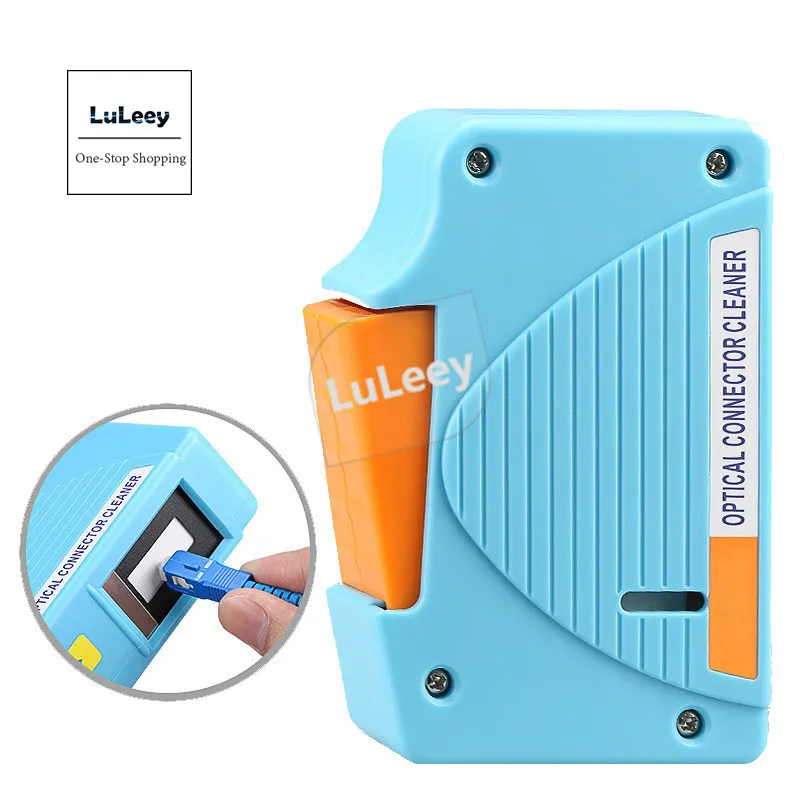 

Fiber Cleaning Box Cleaner Cassette Type Fiber End Wiper Fiber Cleaning Tool More 550 Times