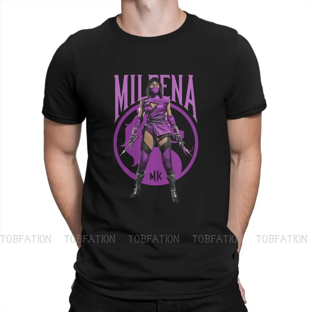 

Mortal Kombat Lord Raiden Film Men's TShirt Cool MILEENA Individuality T Shirt Original Sweatshirts Hipster