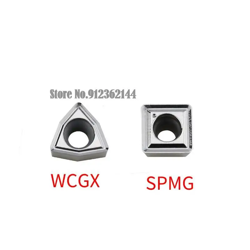 

WCGX030208 WCGX040208 SPMG050204 SPMG060204 SPMG07T308 SPMG090408 SPMG110408 CNC Processing Aluminum Lathe Blade U Drill Insert