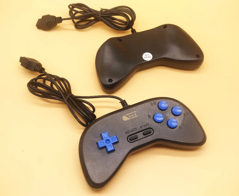 Игровая приставка с AV выходом для ТВ и видеоигр FC 2 геймпадами встроенными 88