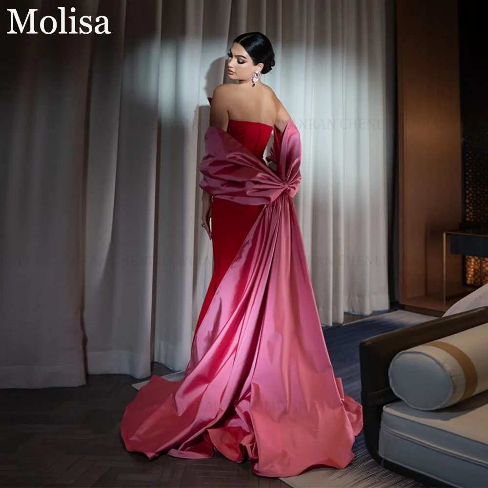 Элегантное официальное платье MOLISA без бретелек 2024 пикантное вечернее