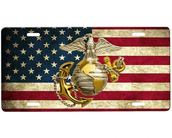 

Высококачественный номерной знак USMC