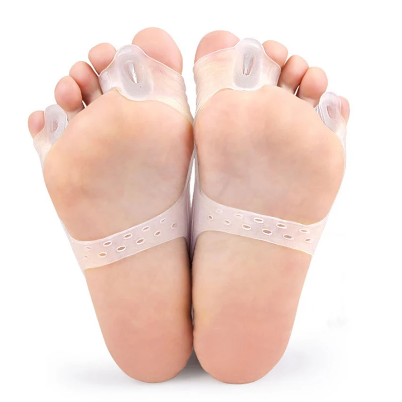 1 пара силиконовые разделители для пальцев при вальгусной деформации