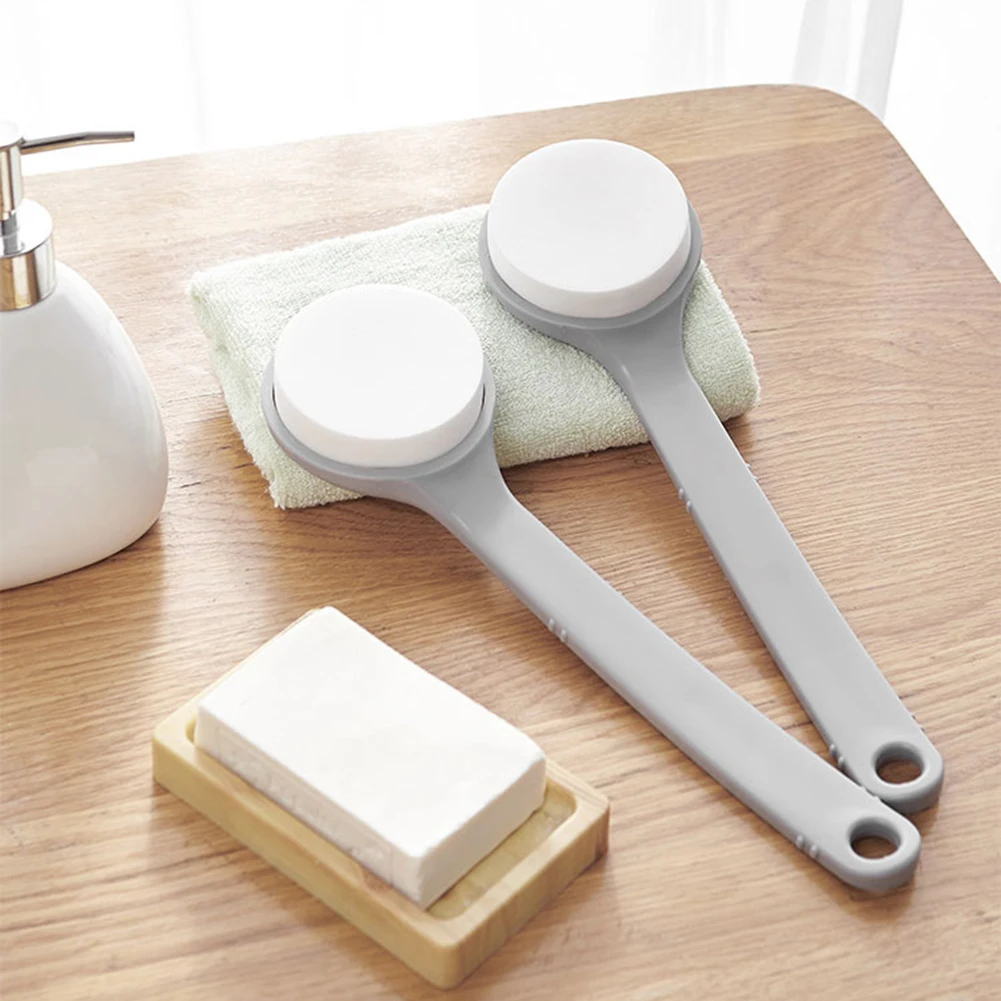 

Long Handle Exfoliating Bath Sponge Back Scrubber Bathroom Body Brush Exfoliation Cleaning Equipment Shower Brush