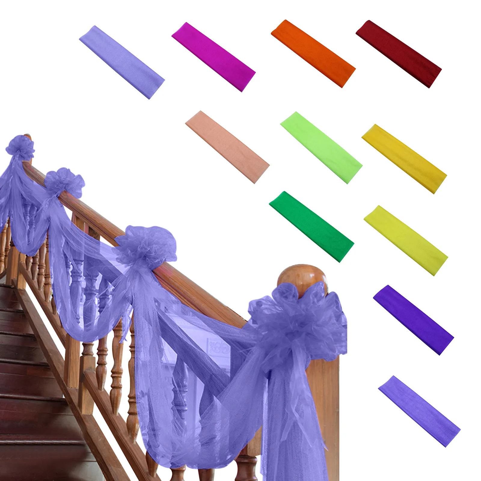 

Wedding Birthday Party Decorations Bridal Shower Decorations Stair Chair Decoration Yarn 10m Packing Birthday Party Favors